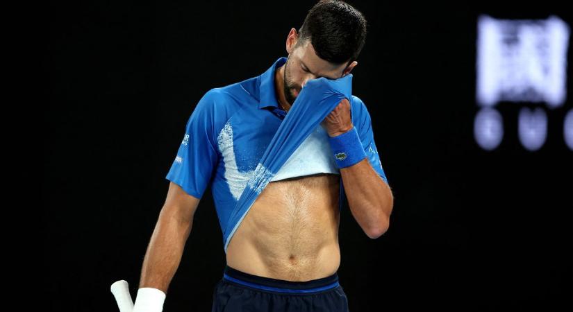 Djokovics és Alcaraz is szenvedett az Australian Open csúcsmeccsén