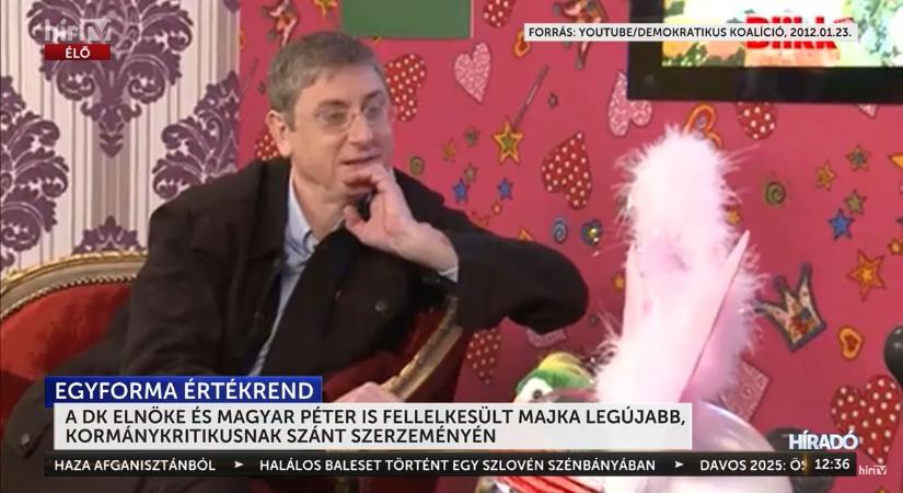 Összeillenek: Majkának tetszett az őszödi beszéd, Gyurcsánynak pedig az új dal