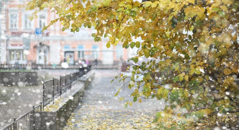 Ónos eső, havazás - Újabb vármegyékre adtak ki riasztást