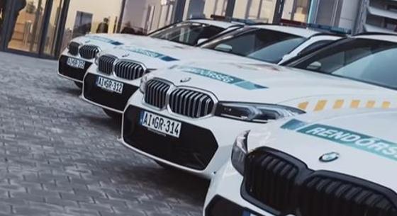 Máris összetört az egyik vadonatúj rendőrségi BMW Debrecenben