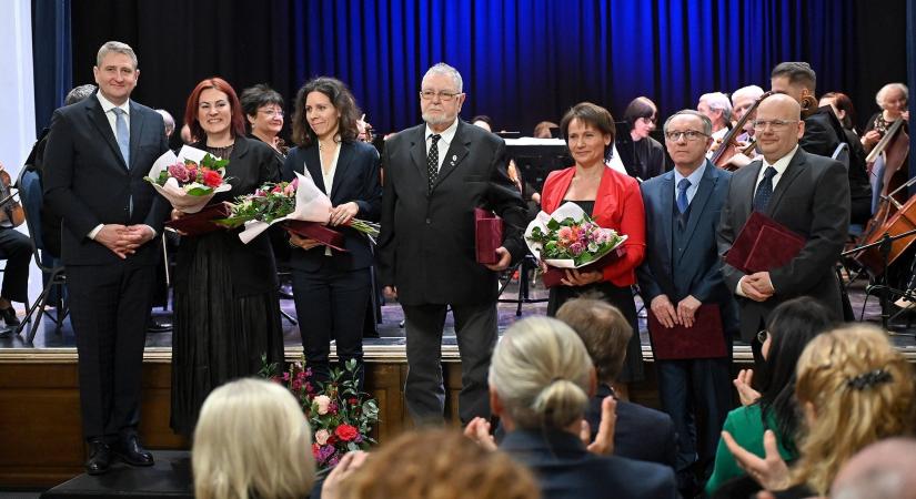 Ők a díjazottak Egerben a Magyar Kultúra Napja alkalmából