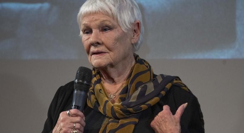 Judi Dench azt mondja, a rossz látása miatt már nem tud kísérő nélkül kimozdulni