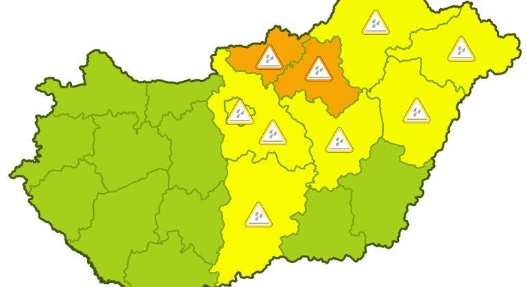 Újabb ónos eső érkezésére figyelmeztetnek!