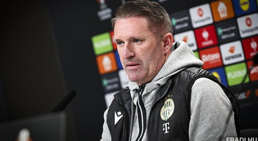 Keane szerint lesz olyan időszaka a meccsnek, amikor a Fradi szenvedni fog Frankfurtban: "Nyilvánvaló, hogy ők fittebbek"