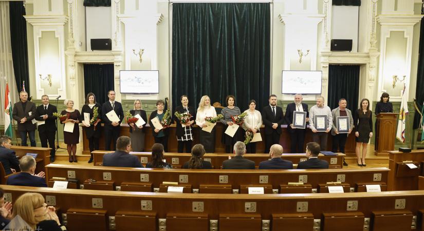 Átadták a Győr Művészetéért és a Győr Közművelődéséért díjakat