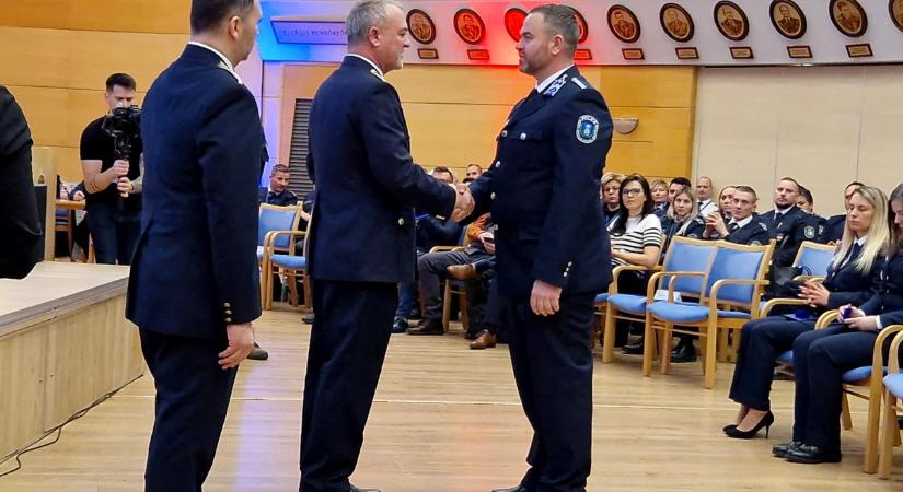 Harkányi járőrparancsnok lett az év iskolarendőre Baranyában