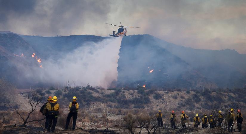 Nincs vége a Los Angeles-i pokolnak: újabb tűz, 50 ezer ember veszélyben