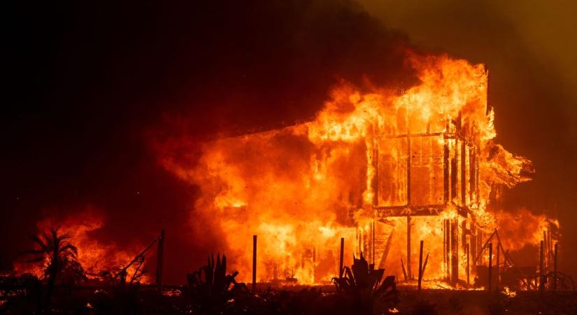 Los Angeles-i tűzvész: Szabó Dávidot hazaüldözték a lángok