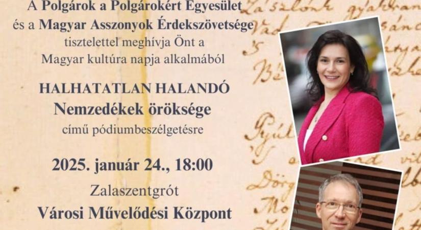 Halhatatlan halandó: pódiumbeszélgetés nemzeti értékeinkről, nemzedékek örökségéről