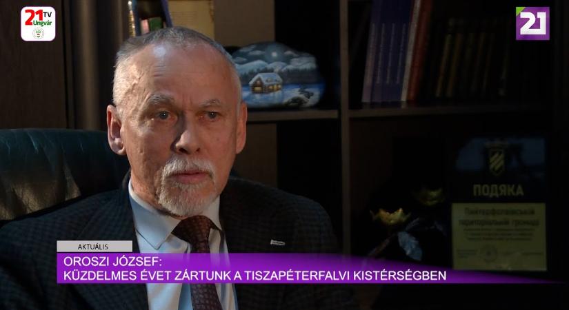 Aktuális (2025.01.23) - Oroszi József: küzdelmes évet zártunk a Tiszapéterfalvi Kistérségben (videó)