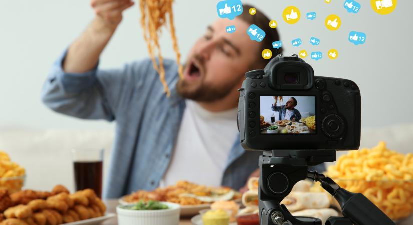 Súlyos ára van az eszement falásoknak – a mukbang videók a készítőiket és a nézőiket is beteggé tehetik