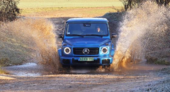 80 millió forintos suttogó kocka: teszten a tankfordulós 4 motoros Merci G-osztály