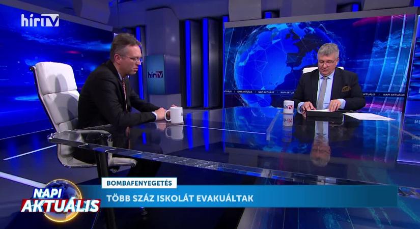 Napi aktuális - Hankó Balázs kulturális és innovációs miniszter beszél a bombafenyegetettség részleteiről  videó