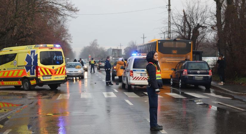 Fotókon mutatjuk a baleseti helyszínelést