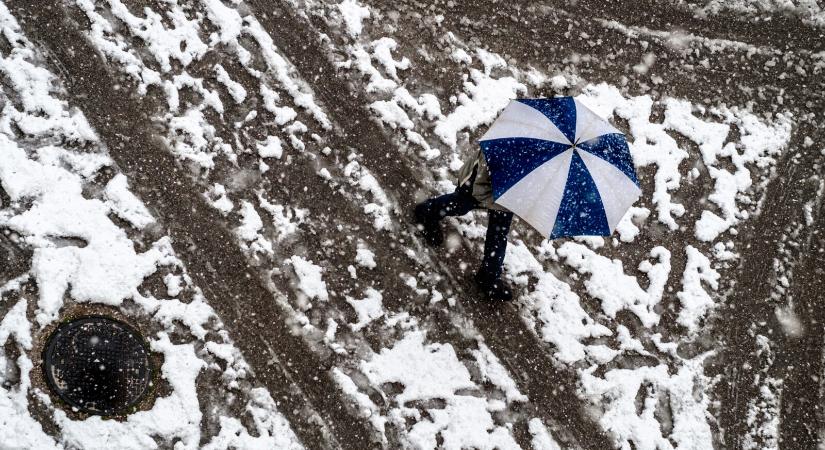 Orvosmeteo: napsütés és hózápor is várható mára, a hidegfrontra érzékenyeknek nehéz napjuk lehet