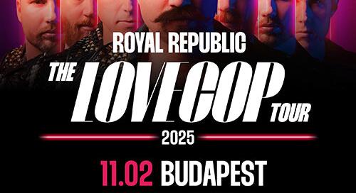 Pörgős rock-diszkót hoz Budapestre a Royal Republic