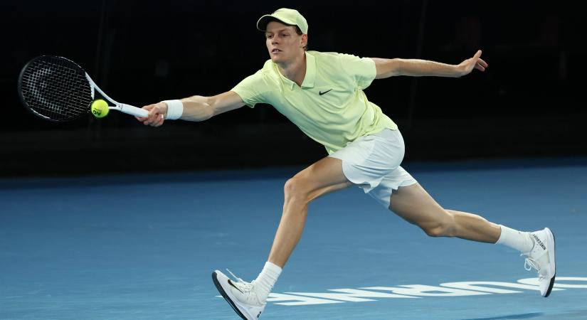 Sinner a második döntős az Australian Openen