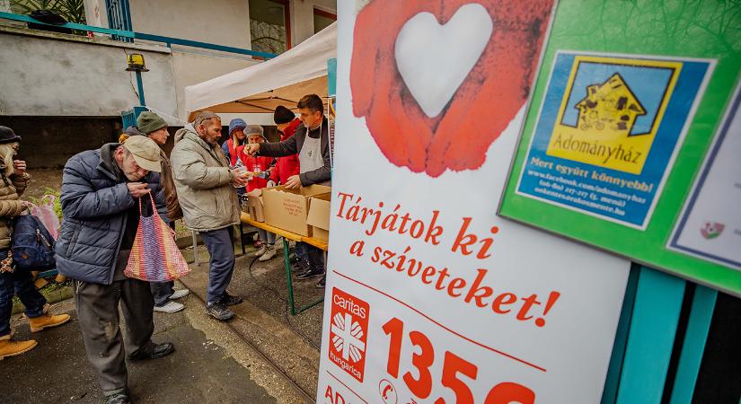 Közel 60 ezer rászoruló családot ért el a Katolikus Karitász segélyprogramja