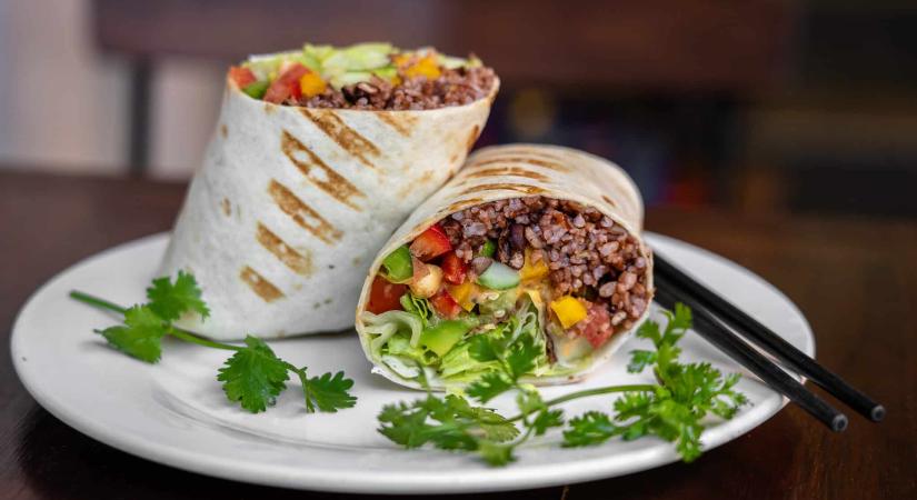 Egyszerű és finom vegán burrito minden alkalomra