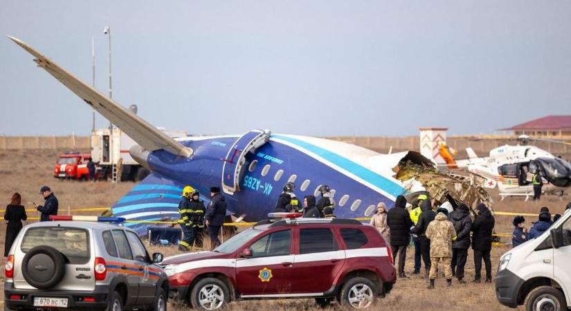 Az oroszok tehetnek az Azerbaijan Airlines repülőgépének lezuhanásáról