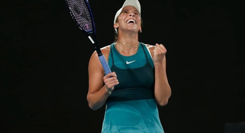 Australian Open: Madison Keys legyőzte a világelsőt, ő Melbourne új bajnoka