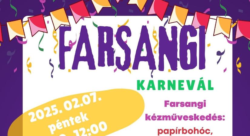 Farsangi karnevál készül Földeákon