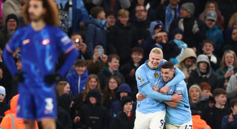 PL: hiába a korai Chelsea-vezetés, a Manchester City fordított és nyert – videóval