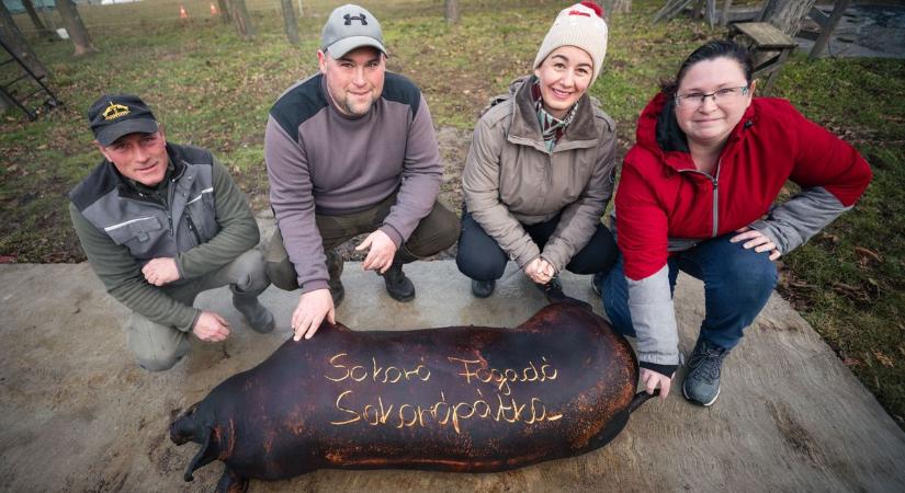 Családi program ismét a disznóvágás