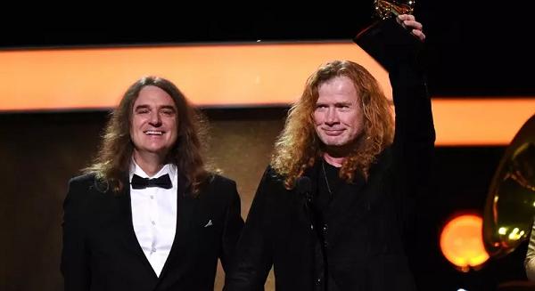 David Ellefson: "nem vettük rossz néven, hogy egy Metallica dal szólt, amikor a Megadeth Grammy-díjat kapott"