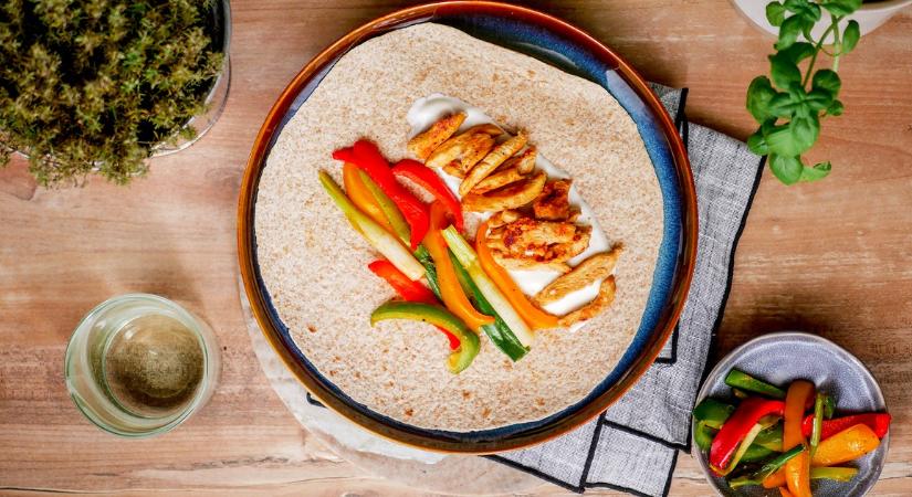 Annuskám: Csirke fajitas tortillával