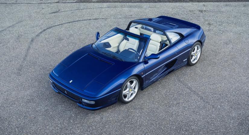 Michael Schumacheré volt ez a gyönyörű Ferrari F355 GTS