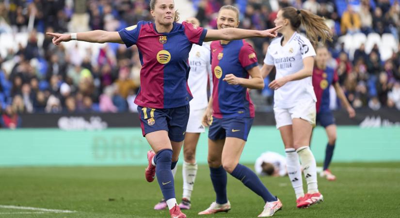 A Barca Femení sem kegyelmezett: kiütéses Szuperkupa-diadal a Real ellen