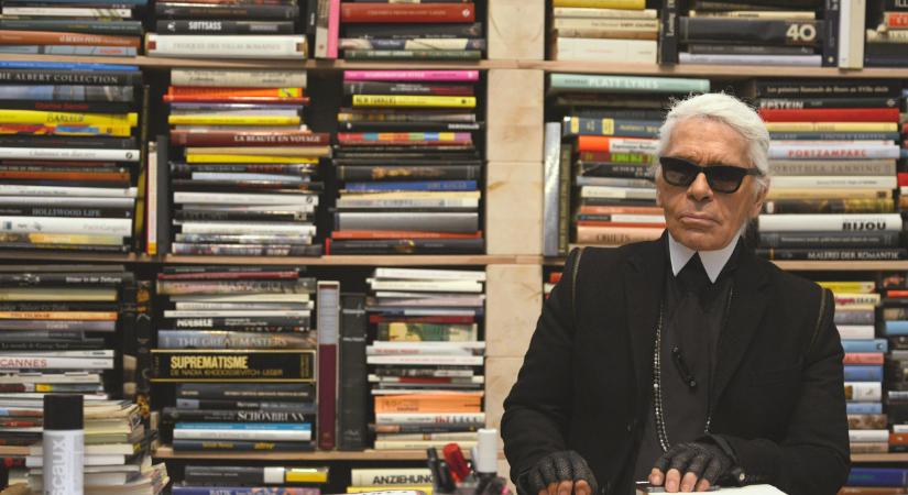 Karl Lagerfeld, aki a tárgyakat csak gyűjteni szerette - nem birtokolni