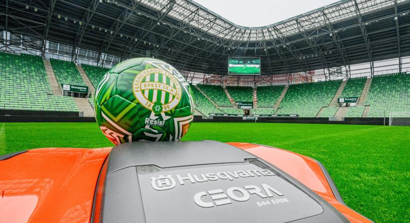 Szinte egyedüálló újítás jön a Fradinál - robot szállítja a labdát a stadionban