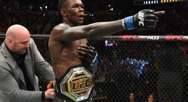 Israel Adesanya: 'nem üldözöm az öveket, az övek üldöznek engem!'