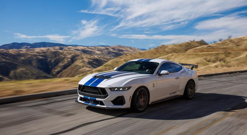 Kompresszoros V8-assal hergelte fel a Ford Mustangot a Shelby