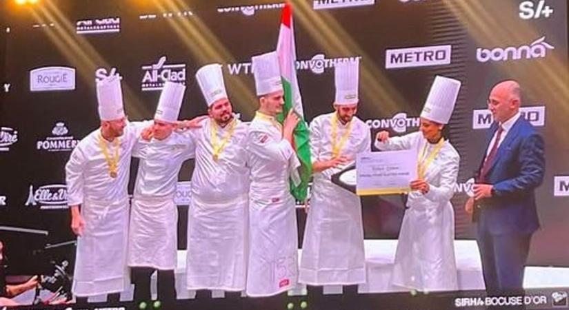 Díjat nyert hazánk a Bocuse d’Or döntőjében