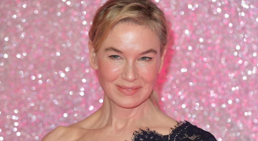 Renée Zellweger a fekete csipkeruhájában igazi végzet asszonyaként vonult az új Bridget Jones film premierjén