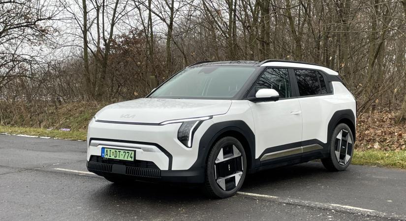 Villanyautó teszt: KIA EV3 LR – már nincs kompromisszum