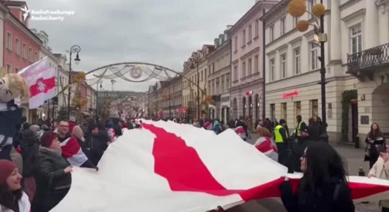 Több európai városban is tüntettek a belarusz látszatválasztás ellen