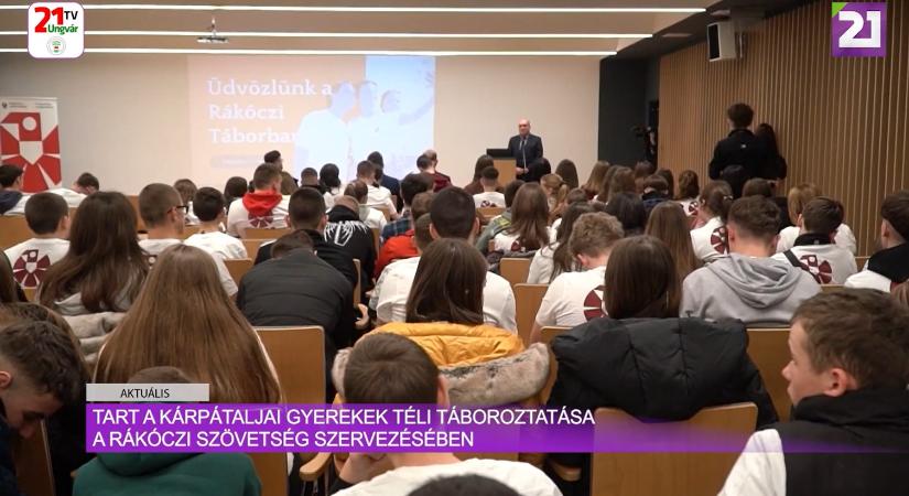 Aktuális (2025.01.29) - Tart a kárpátaljai gyerekek téli táboroztatása a Rákóczi Szövetség szervezésében (videó)