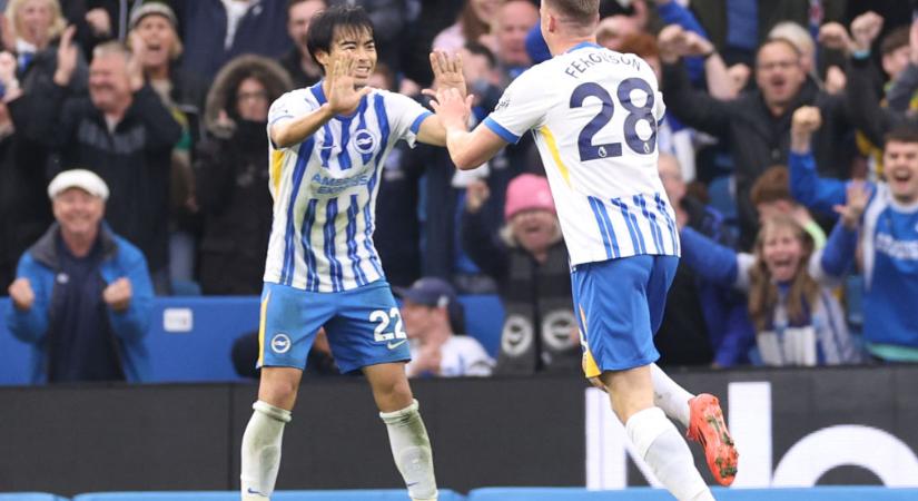 A Brighton and Hove Albion gólvágójával erősítene a Bayer Leverkusen – sajtóhír