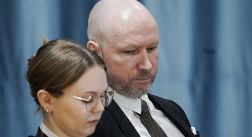 Megint elutasította a tömeggyilkosságért elítélt Breivik panaszát a bíróság