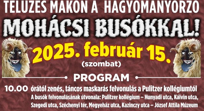 Busók érkeznek Makóra