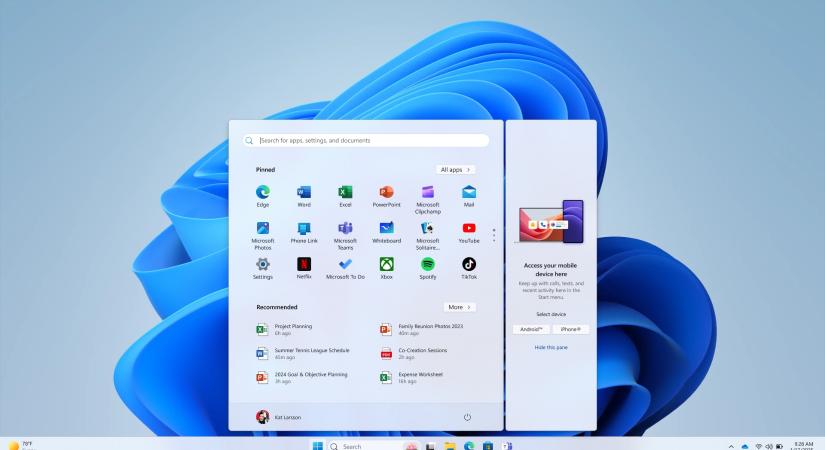 Erre vártak sokan: végre együttműködhet az iPhone és a Windows 11