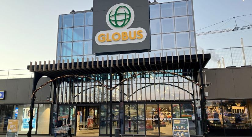 A Globus hipermarketek a helyben készült termékekkel különbözteti meg magát