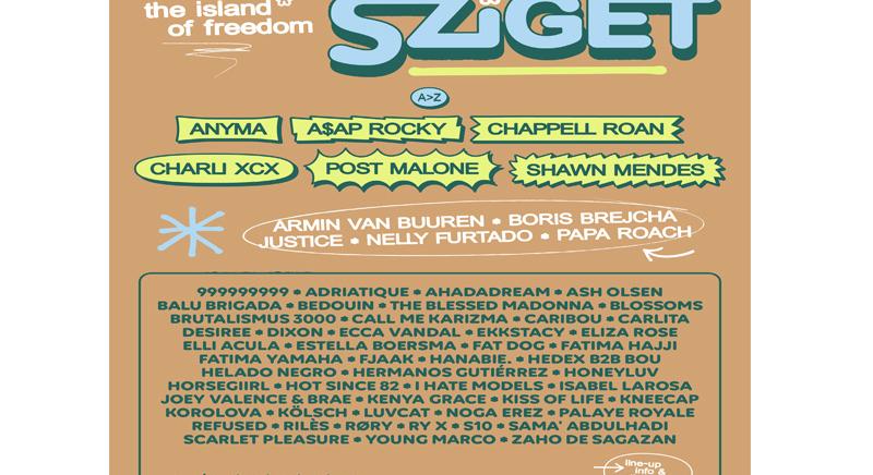 Bréking: AAP Rocky, Post Malone és Shawn Mendes is jön a Szigetre