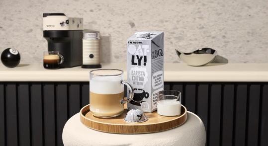 OATLY X NESPRESSO: TÖKÉLETES KÁVÉBLEND A ZABITAL RAJONGÓI SZÁMÁRA