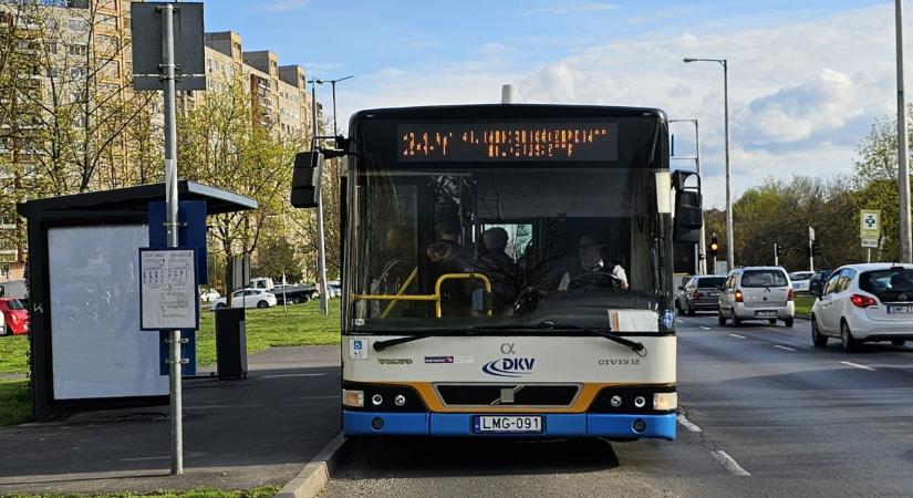 Öt debreceni buszjárat terelőútvonalon közlekedik vasárnap