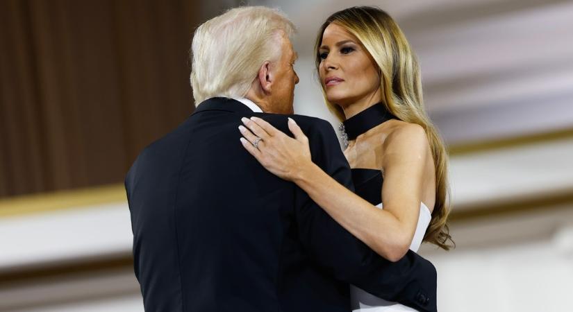 Közzétették Melania Trump hivatalos portréját